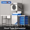 Commercial Hood Type Dishwasher (CN-8158-JGS-RN)