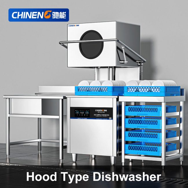 Hood Type Dishwasher (CN-8001-CY-JGS) Scenarios
