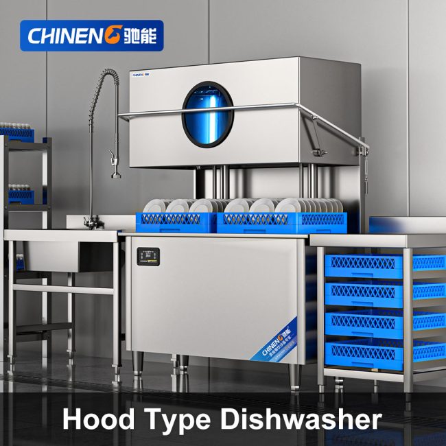 Hood Type Dishwasher (CN-8038-DB) Scenarios