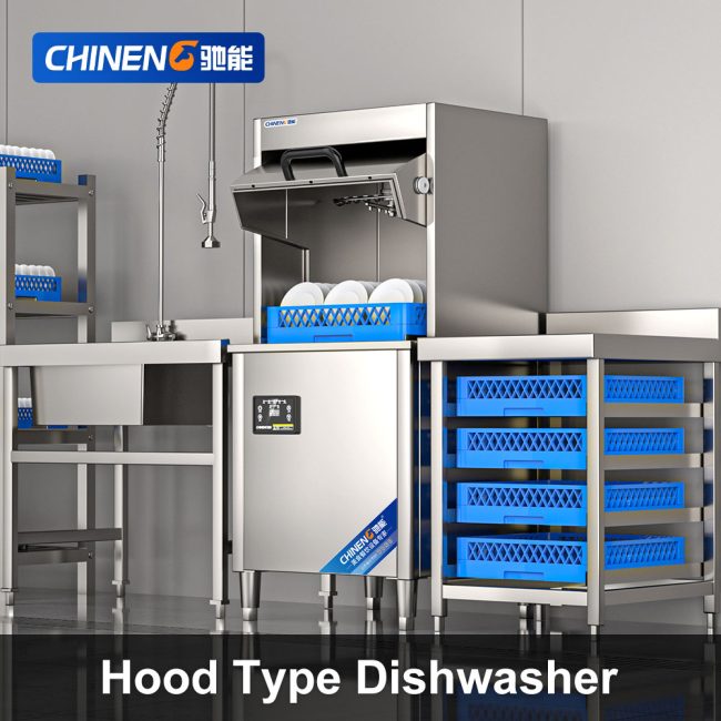 Hood Type Dishwasher (CN-8038-DL) Scenarios