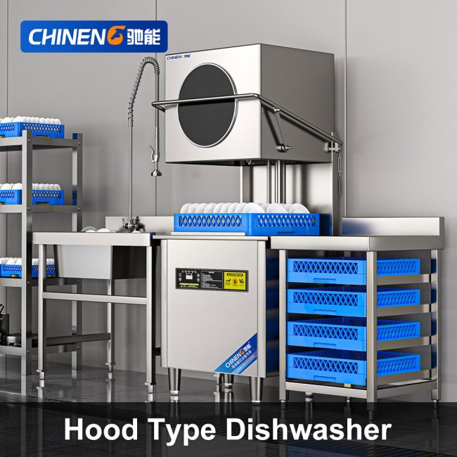 Hood Type Dishwasher (CN-8038-JGS-CX1) Scenarios