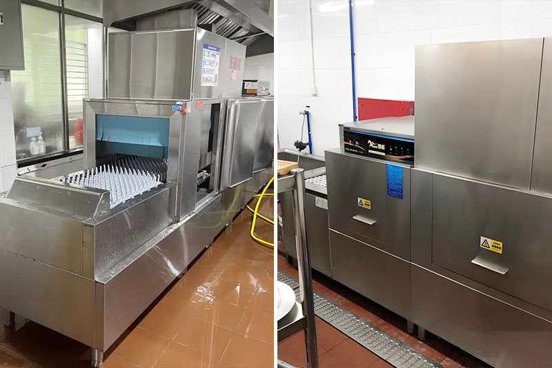 Conveyor Type Dishwasher Real Shot