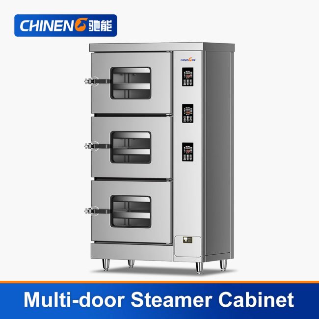 Three-door Steamer Cabinet (CN-8002-WA-3M)