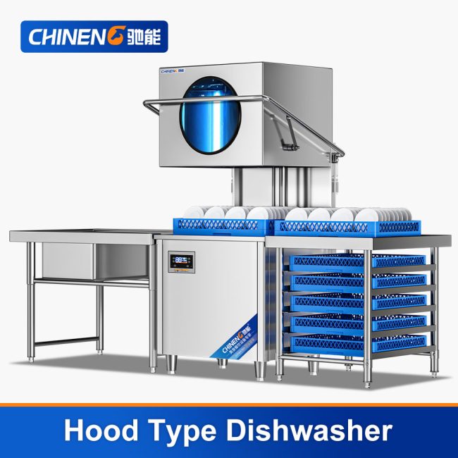 Hood Type Dishwasher (CN-8038-FM-JD)