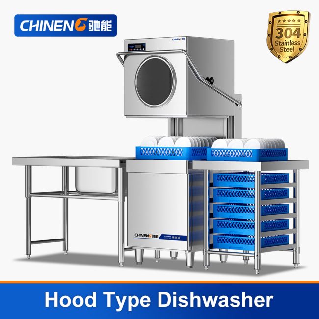 Hood Type Dishwasher (CN-8158-JGS-SRN)