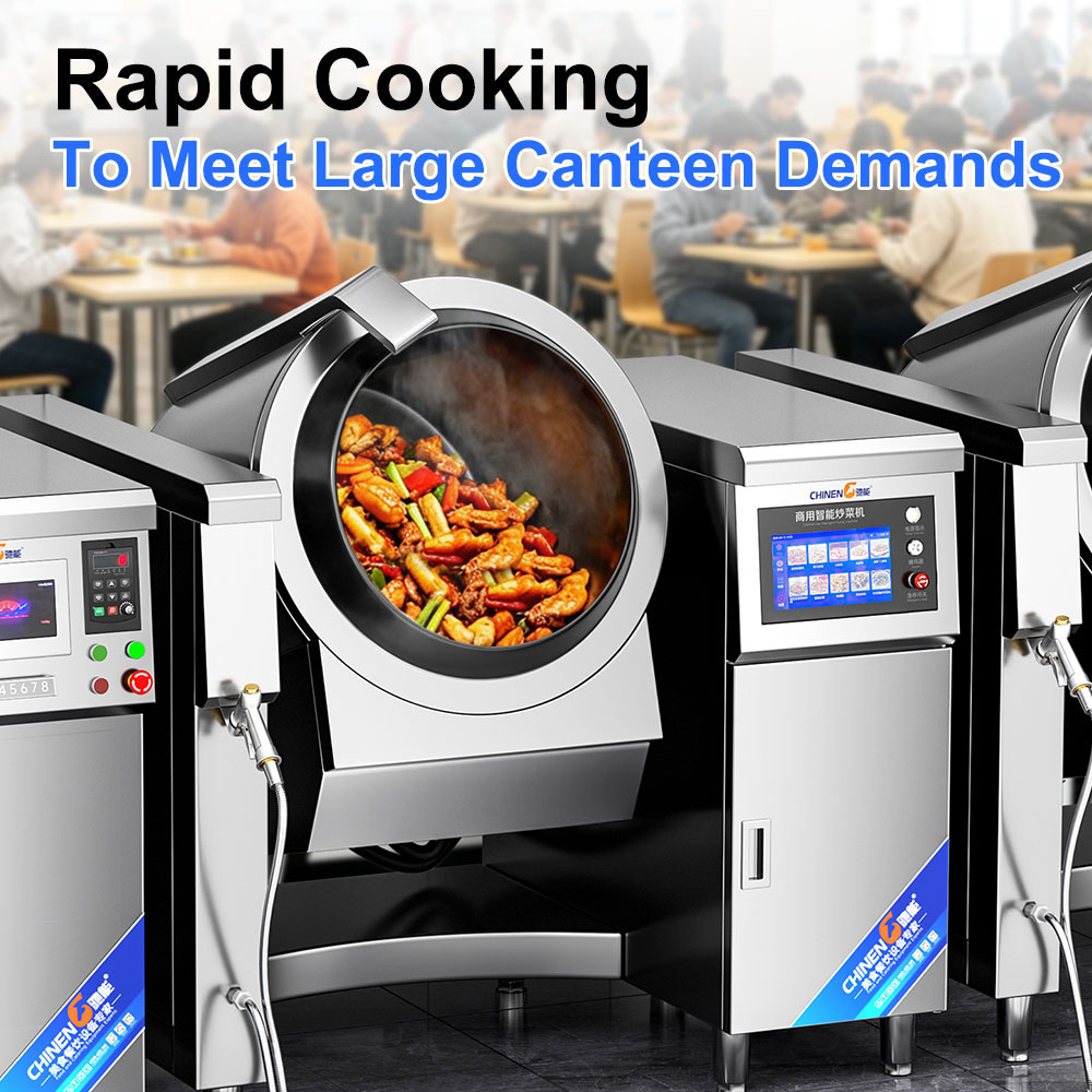 Rapid Cooking To Meet Large Canteen Demands