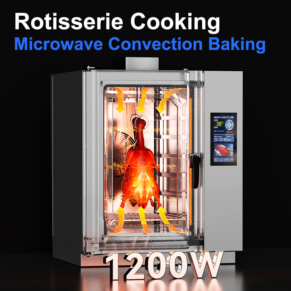 Rotisserie Cooking, Microwave Convection Baking