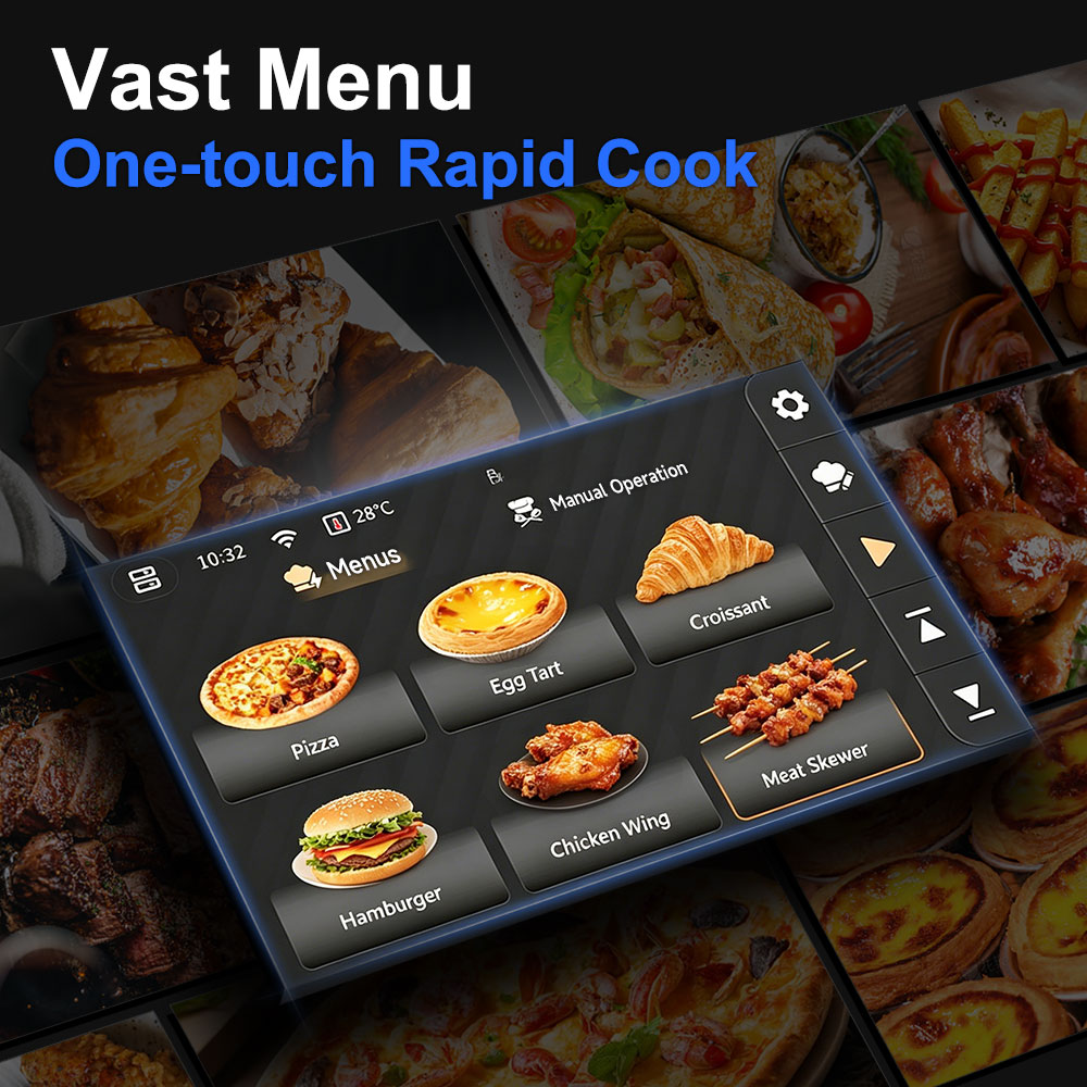 Vast Menu One-touch Rapid Cook