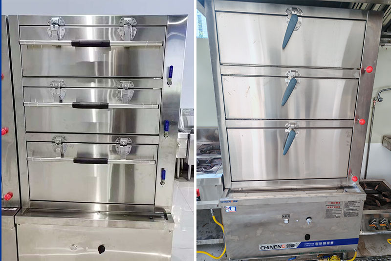 Seafood Steamer Cabinet Real Shot
