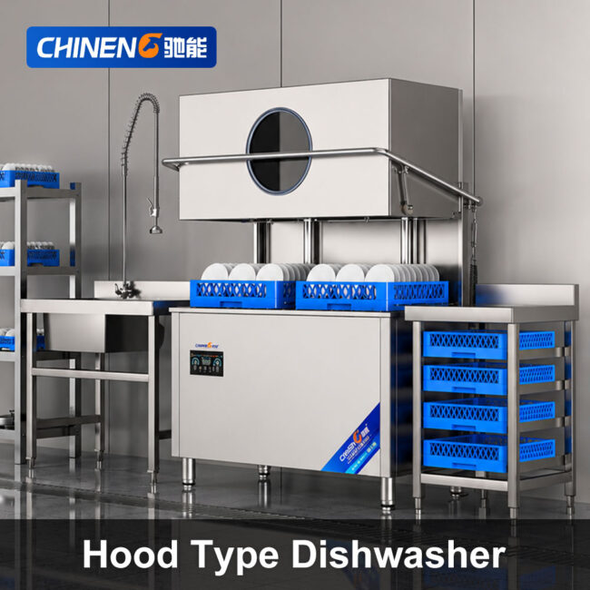 Hood Type Dishwasher (CN-8001-DB-380) Scenarios