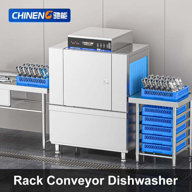 Rack Conveyor Dishwasher (CN-8021-TDJ-Z1P1-Y11) Scenarios