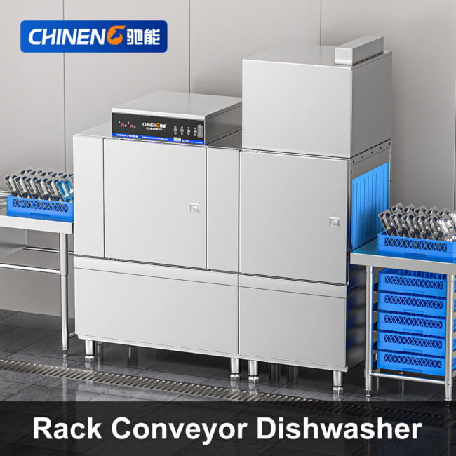 Rack Conveyor Dishwasher (CN-8021-TDJ-Z1P1H1-Y18) Scenarios