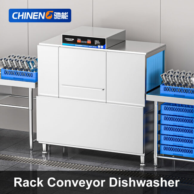 Rack Conveyor Dishwasher (CN-8022-TDJ-Z1P2-L15) Scenarios
