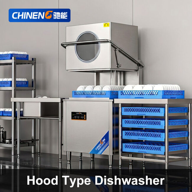 Hood Type Dishwasher (CN-8039-FM-JD) Scenarios