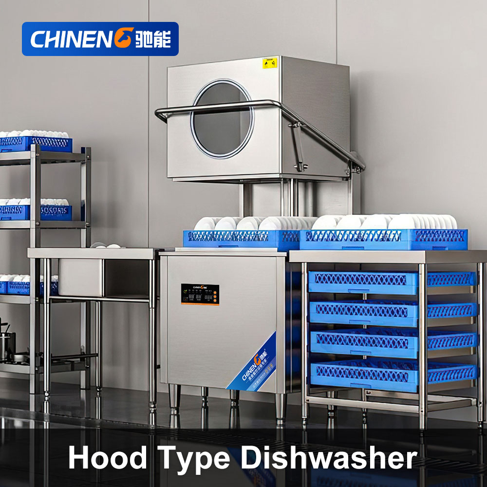 Hood Type Dishwasher (CN-8039-FM-JD) Scenarios