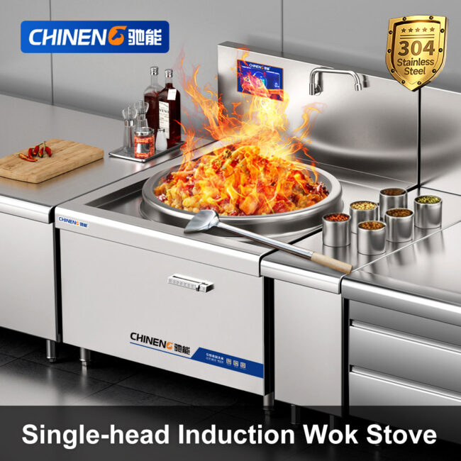 Single-head Induction Wok Stove (CN-DC-8164-D600-304) Scenarios